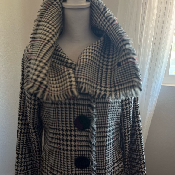 Super Cool Vintage , 60s Vibe Women's Wool Jacket , Jumbo buttons ! (BIN2) - Picture 11 of 15